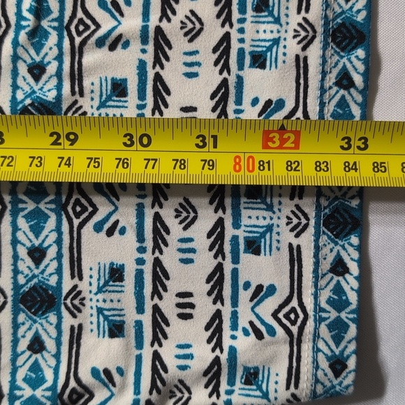 Mudd Blue and White Patterned Women's Dress Size Small - Picture 4 of 8